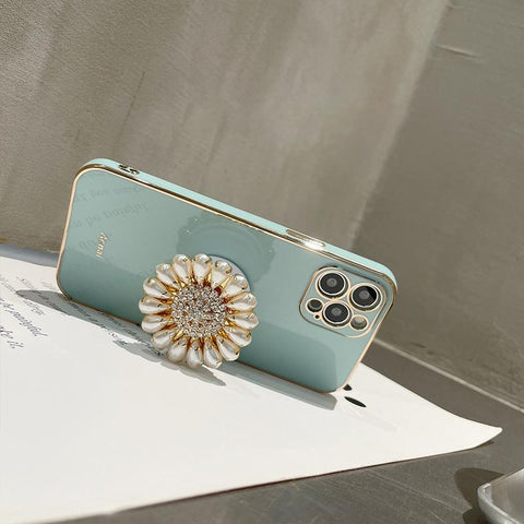 Luxury Rhinestone Airbag Phone Socket