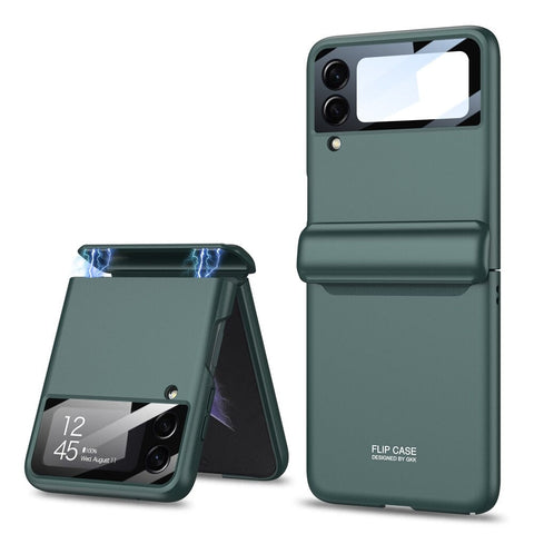 Magnetic Folding All-Inclusive Shell Case For Galaxy Z Flip 4 3 5G
